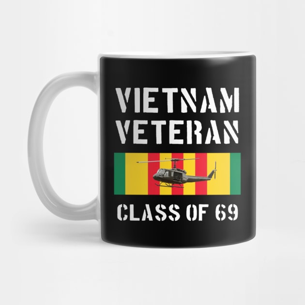 Vietnam Veteran Huey Helicopter Ribbon by Dirty Custard Designs 